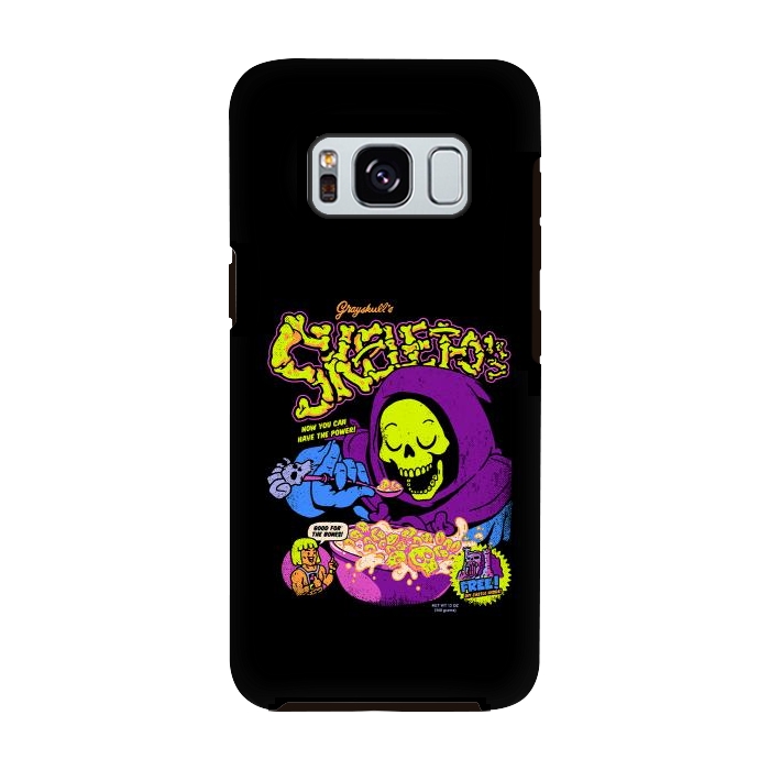 Galaxy S8 StrongFit Skelet-O's - Grayskull Cereal by Vó Maria