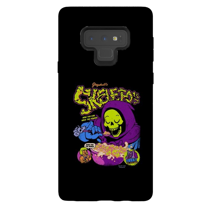 Galaxy Note 9 StrongFit Skelet-O's - Grayskull Cereal by Vó Maria