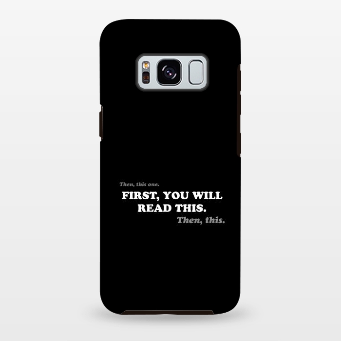 Galaxy S8 plus StrongFit Don't Read - Funny Book Lover by Vó Maria