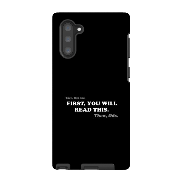 Galaxy Note 10 StrongFit Don't Read - Funny Book Lover by Vó Maria