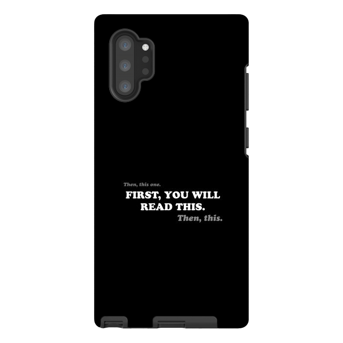 Galaxy Note 10 plus StrongFit Don't Read - Funny Book Lover by Vó Maria