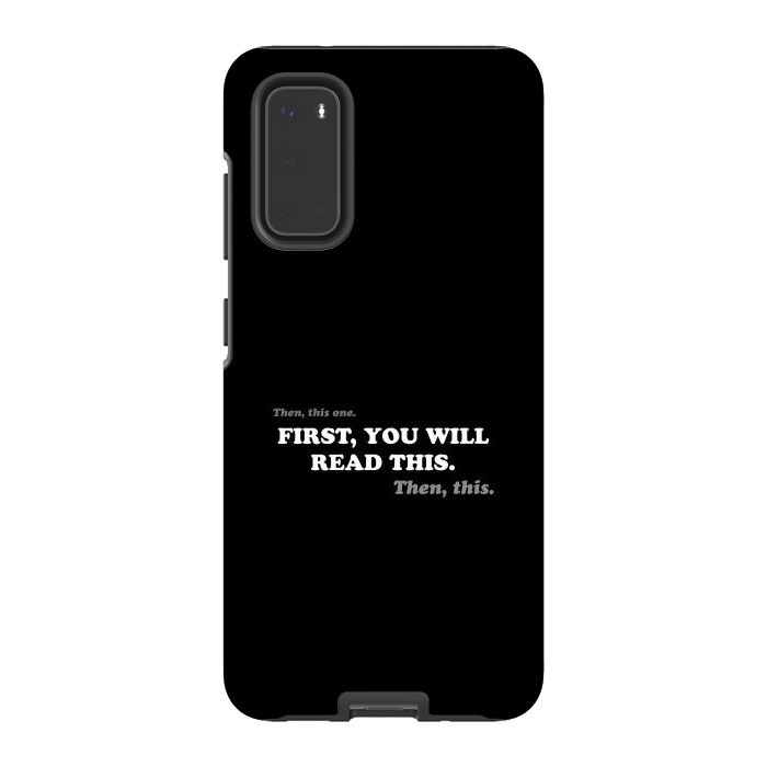Galaxy S20 StrongFit Don't Read - Funny Book Lover by Vó Maria