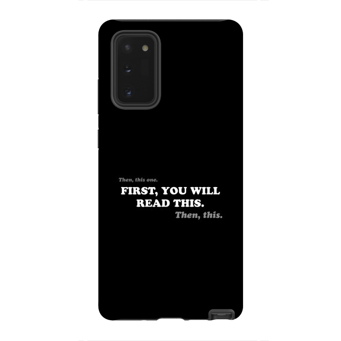 Galaxy Note 20 StrongFit Don't Read - Funny Book Lover by Vó Maria