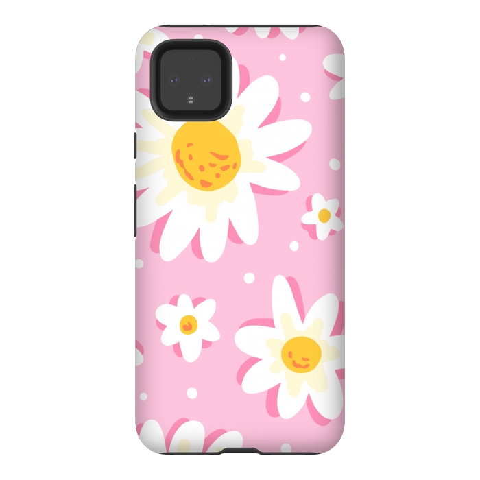 Pixel 4XL StrongFit BECAUSE DAISY IS LOVE by MALLIKA