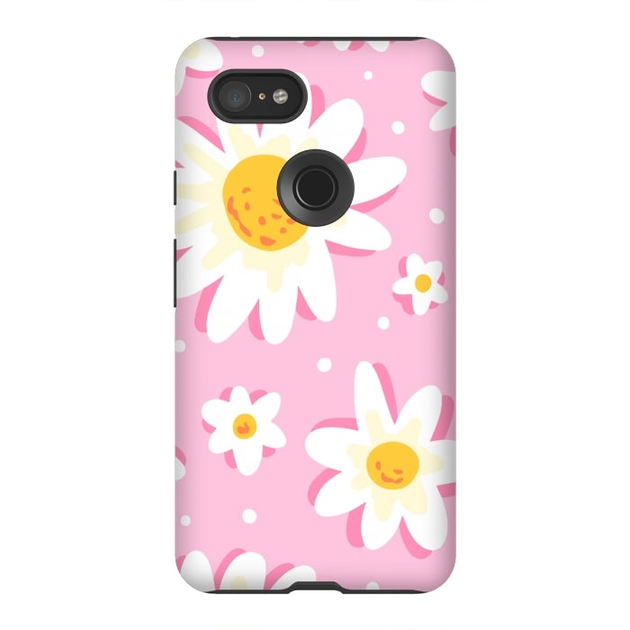 Pixel 3XL StrongFit BECAUSE DAISY IS LOVE by MALLIKA