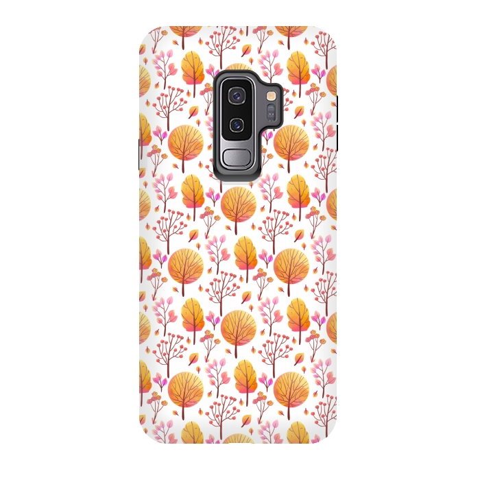 Galaxy S9 plus StrongFit autumn forest by MALLIKA