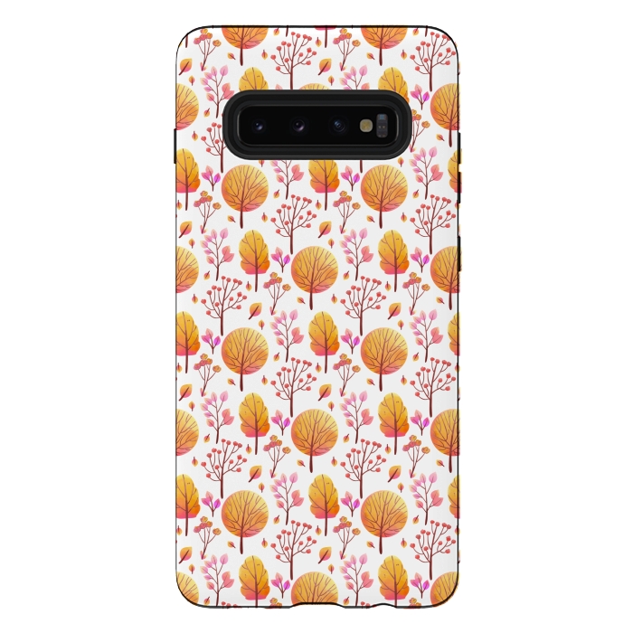 Galaxy S10 plus StrongFit autumn forest by MALLIKA