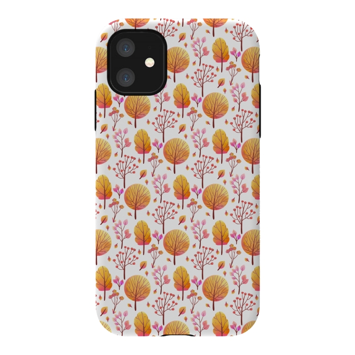 iPhone 11 StrongFit autumn forest by MALLIKA