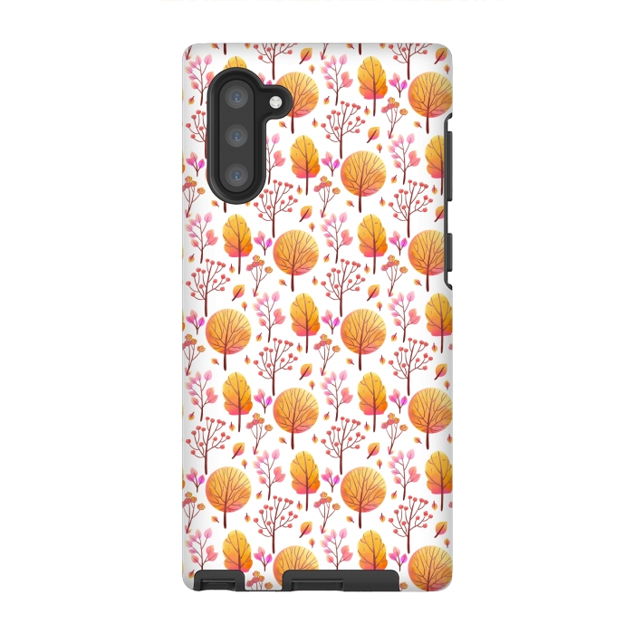 Galaxy Note 10 StrongFit autumn forest by MALLIKA