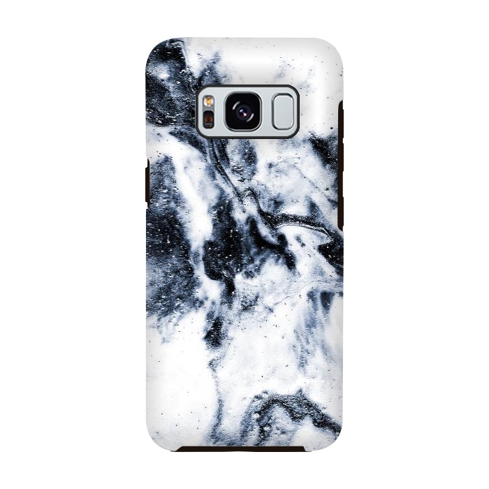 Galaxy S8 StrongFit Navy Rugged Blast by Ashley Camille