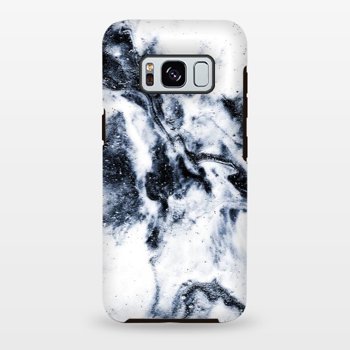 Galaxy S8 plus StrongFit Navy Rugged Blast by Ashley Camille