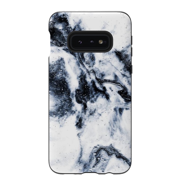 Galaxy S10e StrongFit Navy Rugged Blast by Ashley Camille
