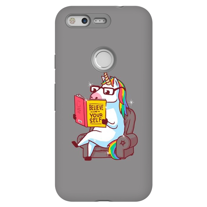 Pixel StrongFit Unicorn Believe Yourself Self Affirmation Book by Vó Maria