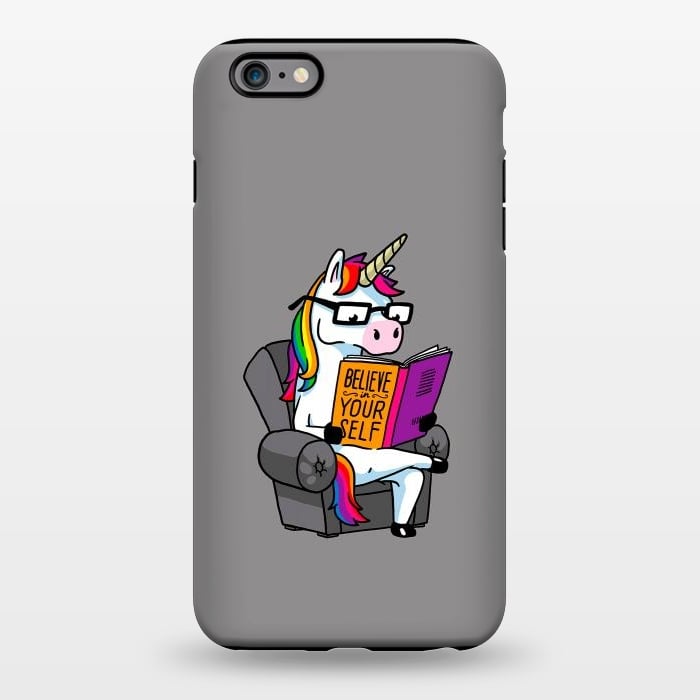 iPhone 6/6s plus StrongFit Unicorn Believe Yourself Self Affirmation Book Vol 1 by Vó Maria