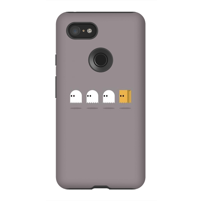 Pixel 3XL StrongFit Ghosts Ugly Duckling by Vó Maria