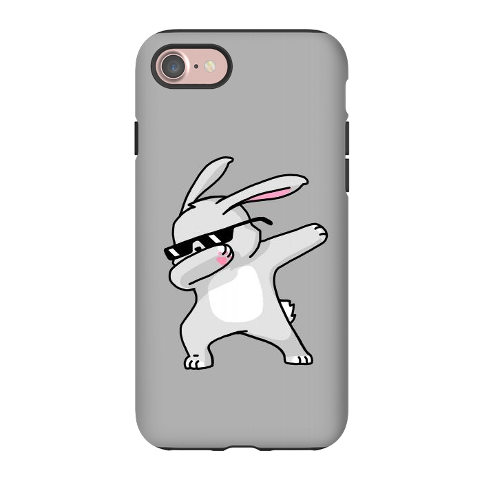 iPhone 7 StrongFit Dabbing Easter Bunny by Vó Maria
