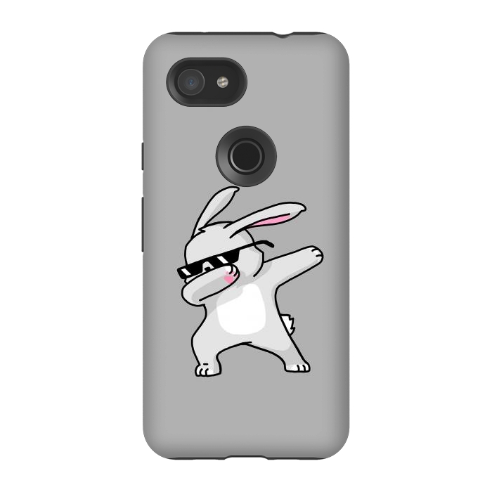 Pixel 3A StrongFit Dabbing Easter Bunny by Vó Maria