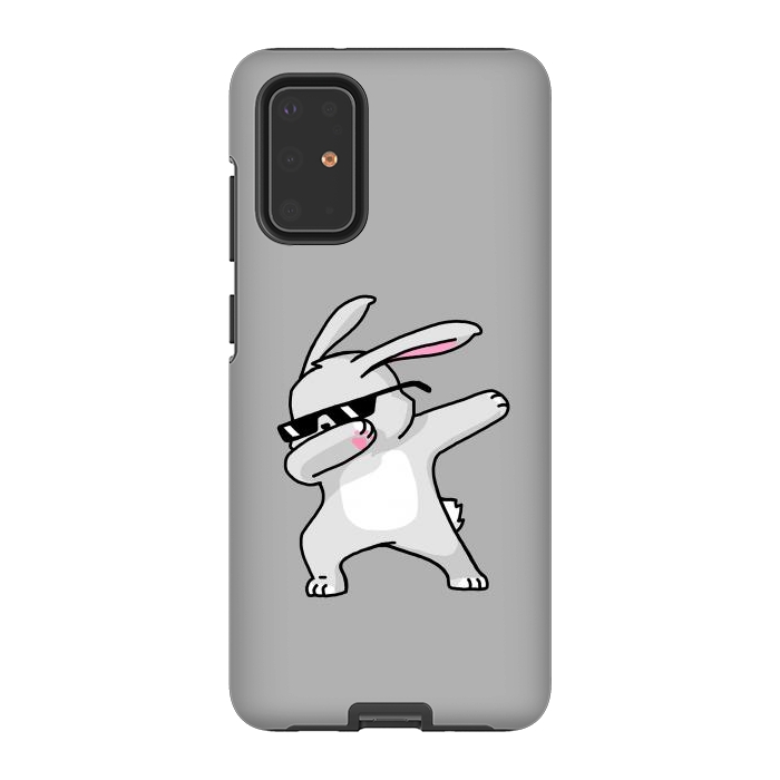 Galaxy S20 Plus StrongFit Dabbing Easter Bunny by Vó Maria