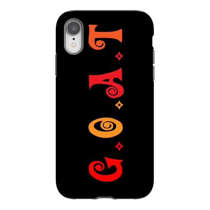 iPhone Xr StrongFit GOAT by MALLIKA