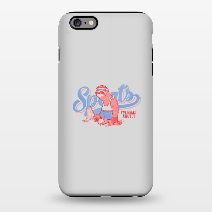 iPhone 6/6s plus StrongFit Sports Sloth by Vó Maria