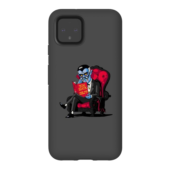 Pixel 4 StrongFit Vampires - You Suck and You Know it by Vó Maria