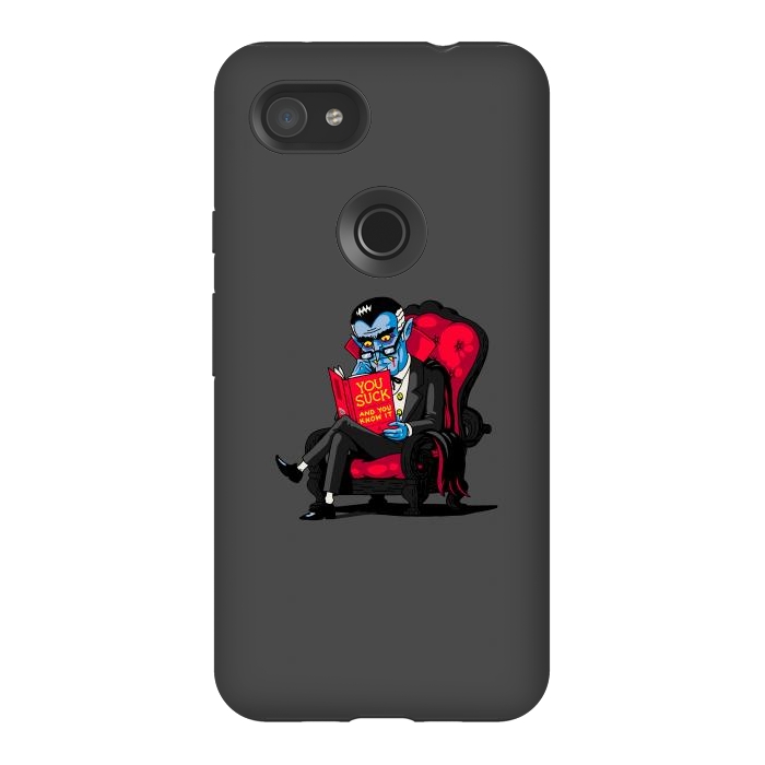 Pixel 3AXL StrongFit Vampires - You Suck and You Know it by Vó Maria