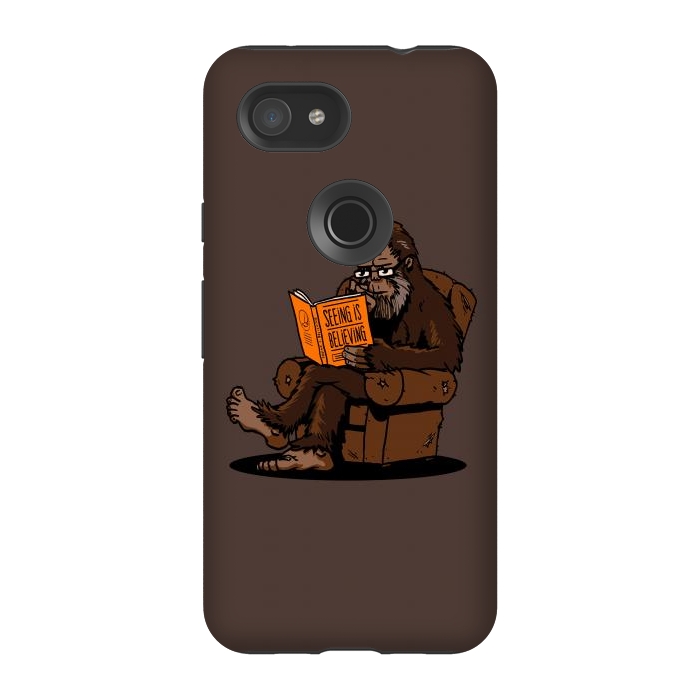 Pixel 3A StrongFit BigFoot Reading Book - Seeing is Believing by Vó Maria