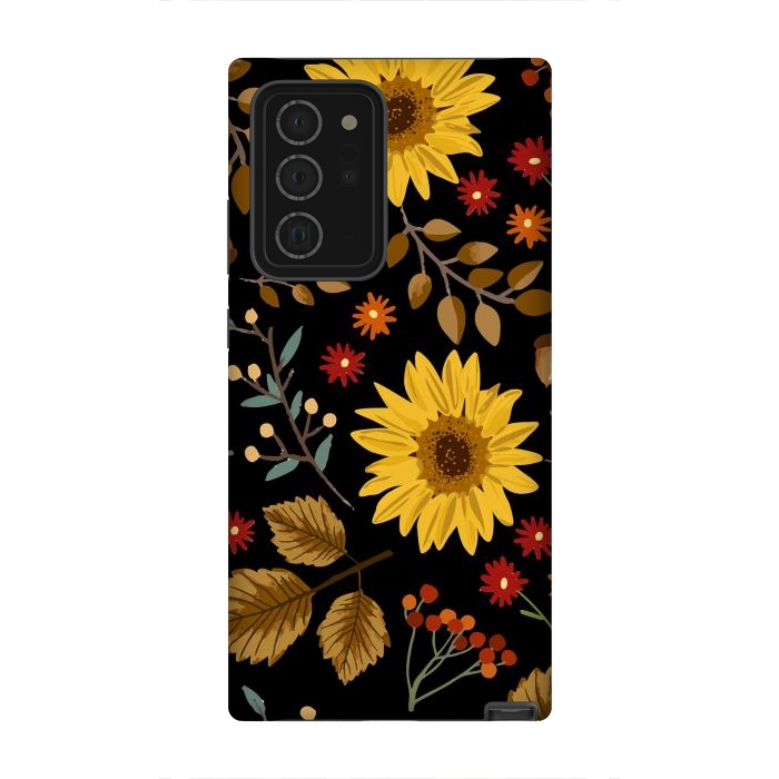 Galaxy Note 20 Ultra StrongFit Autumn Sunflowers II by ArtsCase