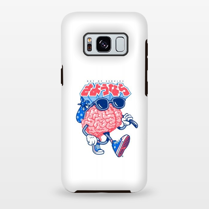 Galaxy S8 plus StrongFit Sayonara Out of Service Brain Vacation by Vó Maria