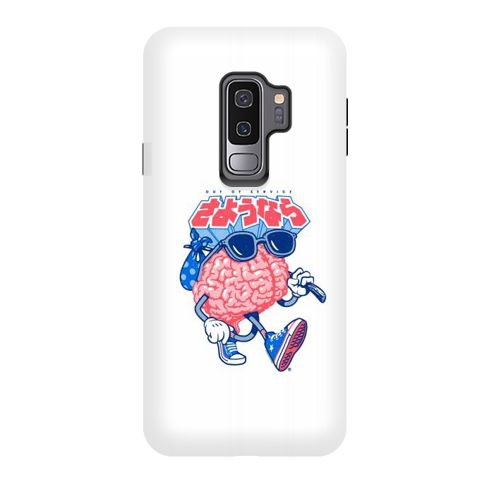Galaxy S9 plus StrongFit Sayonara Out of Service Brain Vacation by Vó Maria