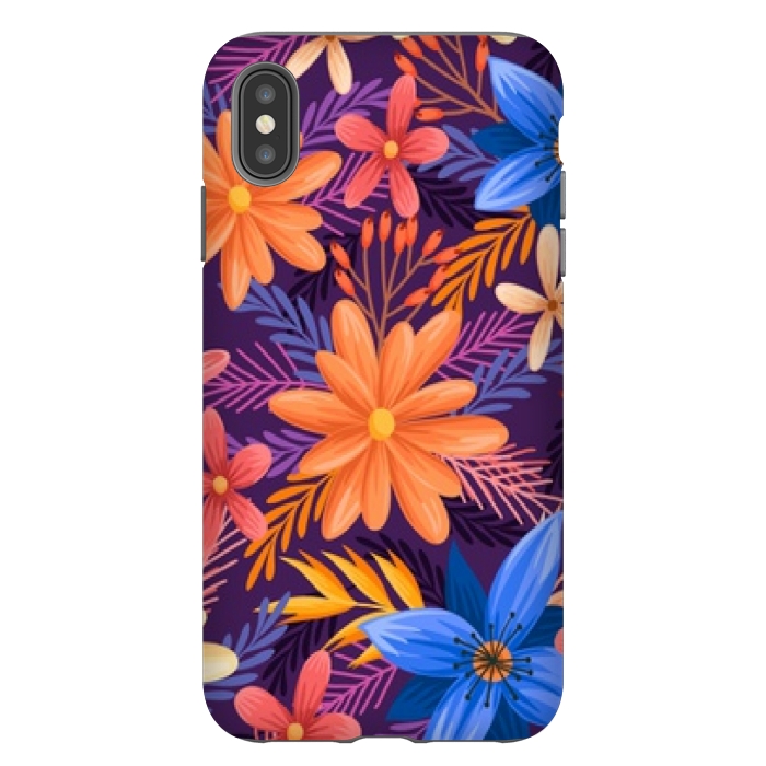 iPhone Xs Max StrongFit beautiful tropical pattern by MALLIKA