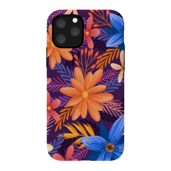 iPhone 11 Pro StrongFit beautiful tropical pattern by MALLIKA