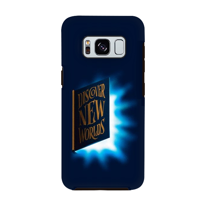 Galaxy S8 StrongFit Discover New Worlds - Book Lover  by Vó Maria