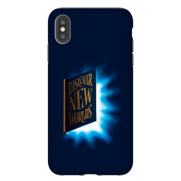 iPhone Xs Max StrongFit Discover New Worlds - Book Lover  by Vó Maria