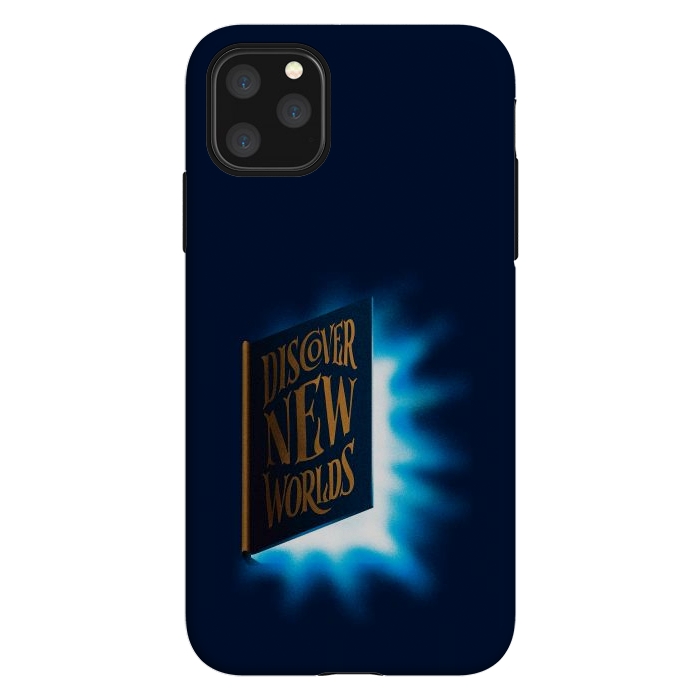iPhone 11 Pro Max StrongFit Discover New Worlds - Book Lover  by Vó Maria