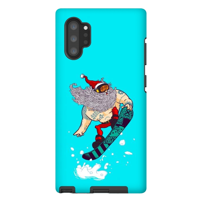 Galaxy Note 10 plus StrongFit Klaus Snowboard by Vó Maria