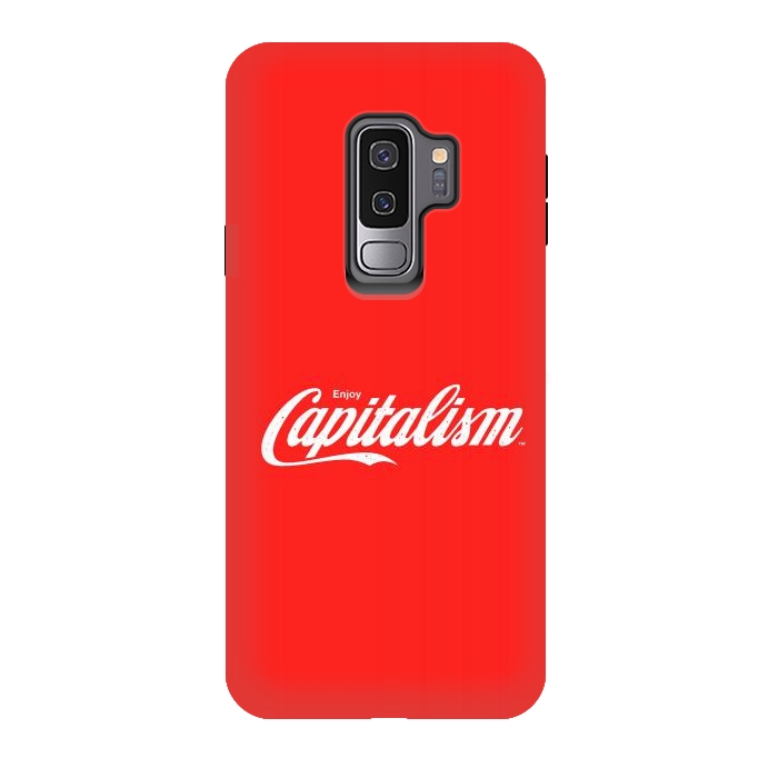 Galaxy S9 plus StrongFit Enjoy Capitalism by Vó Maria