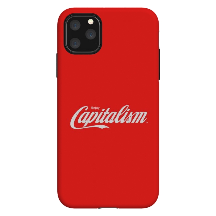 iPhone 11 Pro Max StrongFit Enjoy Capitalism by Vó Maria