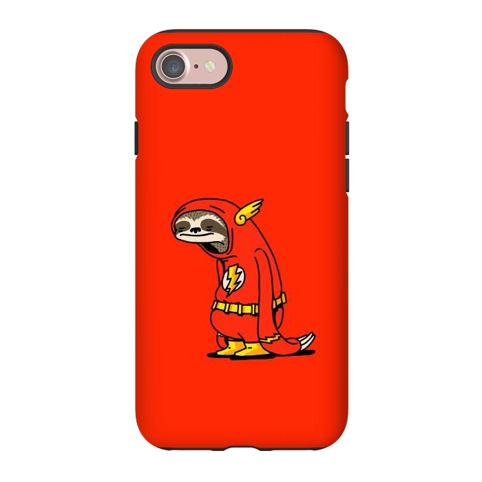 iPhone 7 StrongFit The Neutral Sloth Lazy Super Hero by Vó Maria
