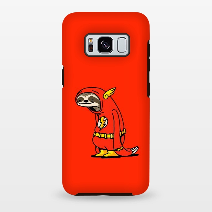 Galaxy S8 plus StrongFit The Neutral Sloth Lazy Super Hero by Vó Maria