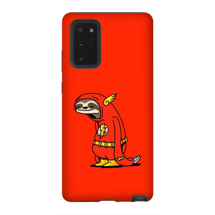 Galaxy Note 20 StrongFit The Neutral Sloth Lazy Super Hero by Vó Maria