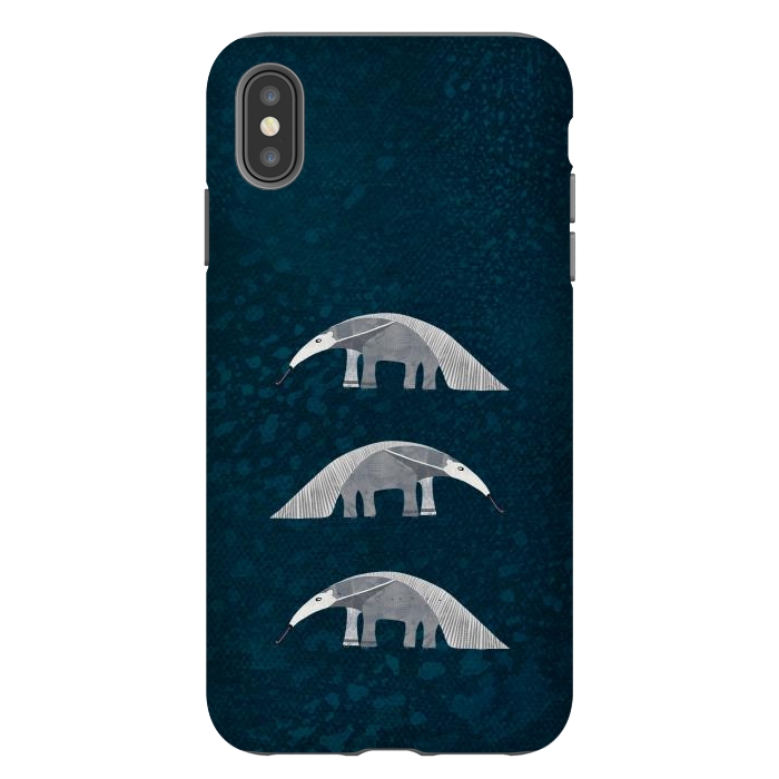 iPhone Xs Max StrongFit Giant Anteater by Nic Squirrell