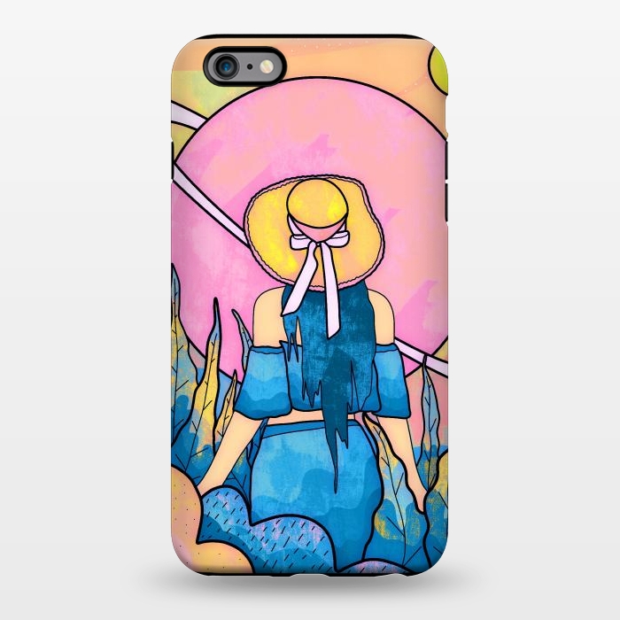 iPhone 6/6s plus StrongFit The space girl by Steve Wade (Swade)