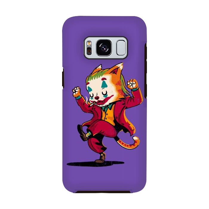 Galaxy S8 StrongFit Joker Cat por Vó Maria