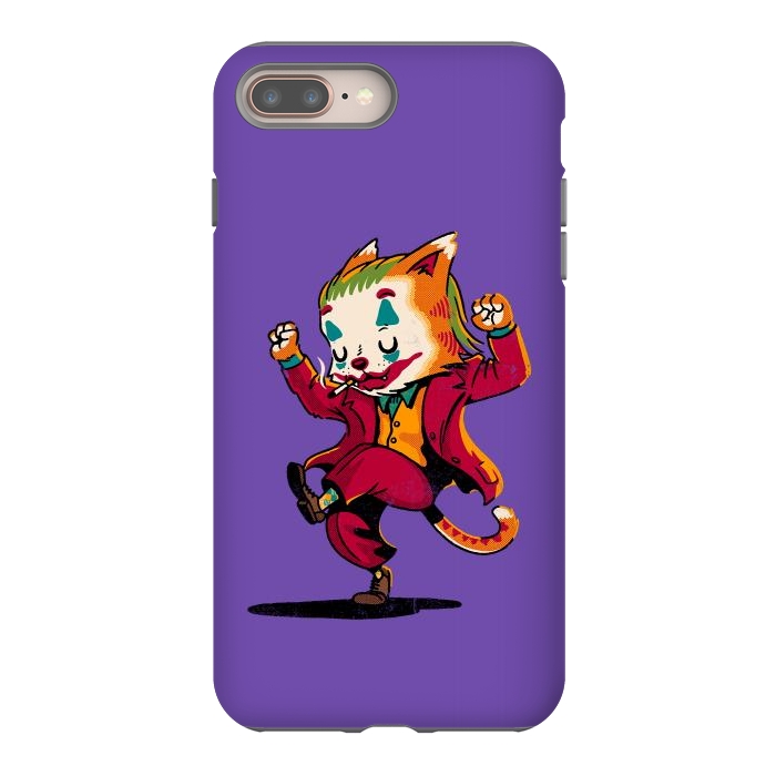 iPhone 8 plus StrongFit Joker Cat por Vó Maria