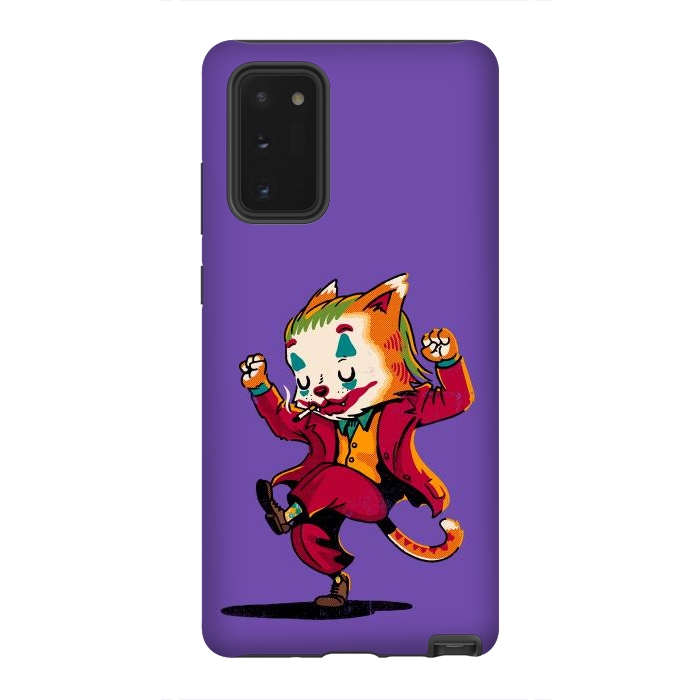 Galaxy Note 20 StrongFit Joker Cat by Vó Maria