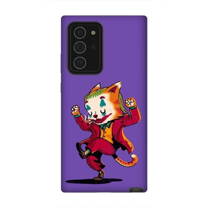 Galaxy Note 20 Ultra StrongFit Joker Cat by Vó Maria