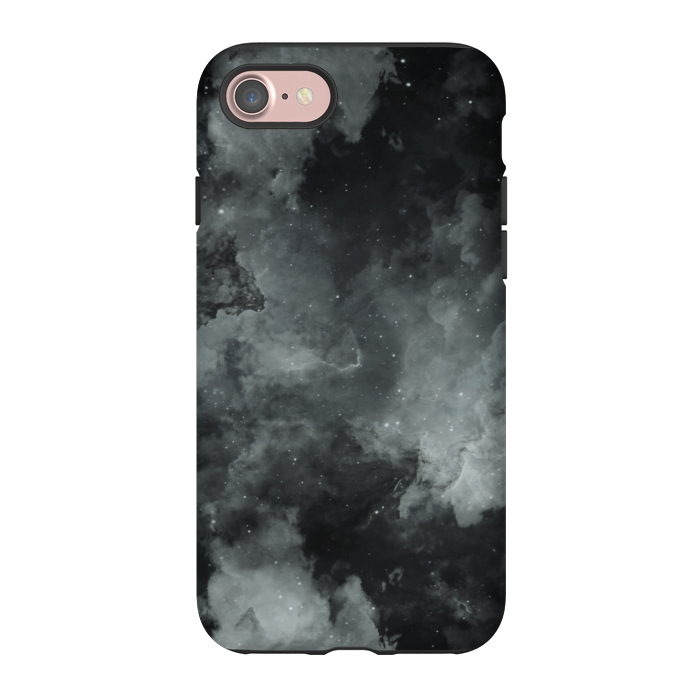 iPhone 7 StrongFit Aesthetic black galaxy  by Jms