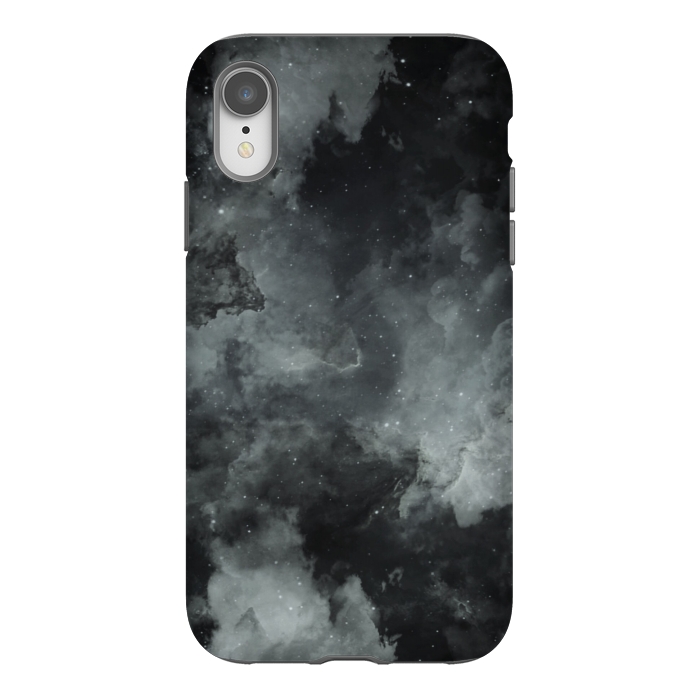 iPhone Xr StrongFit Aesthetic black galaxy  by Jms