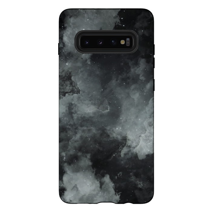 Galaxy S10 plus StrongFit Aesthetic black galaxy  by Jms